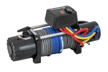 93 859 р. Лебёдка электрическая 12V Runva 12500 lbs 5670 кг (синтетический трос) RUNVA ewv12500ssr  с доставкой в г. Чебоксары. Увеличить фотографию 5