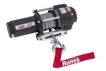 17 799 р. Лебёдка электрическая 12V Runva 3500A lbs 1588 кг (синтетический трос) RUNVA ewp3500asr  с доставкой в г. Чебоксары. Увеличить фотографию 15