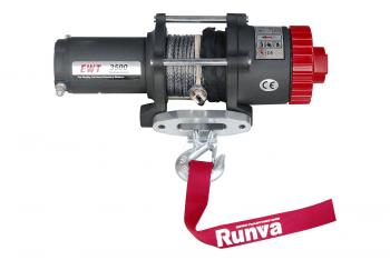 24 689 р. Лебёдка электрическая 12V Runva 3500A lbs 1588 кг (синтетический трос) RUNVA ewt3500asr  с доставкой в г. Чебоксары. Увеличить фотографию 13