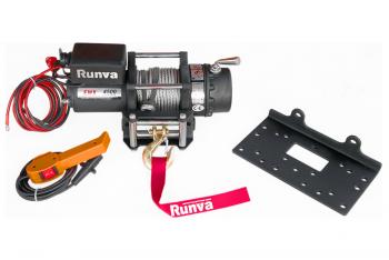 Лебёдка электрическая 12V Runva 4500 lbs 2040 кг RUNVA ewx4500u