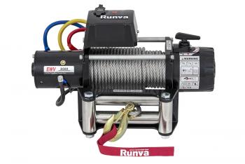 52 709 р. Лебёдка электрическая 12V Runva 9500 lbs 4350 кг (стальной трос) RUNVA ewv9500s  с доставкой в г. Чебоксары. Увеличить фотографию 3