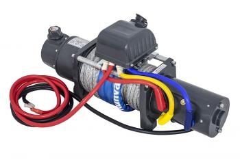 64 169 р. Лебёдка электрическая двухскоростная 12V Runva 10000 lbs 4500 кг (синтетический трос) RUNVA ewd10000ssr  с доставкой в г. Чебоксары. Увеличить фотографию 4