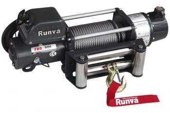 Лебёдка электрическая двухскоростная 12V Runva 8000 lbs 3629 кг RUNVA ewd8000u