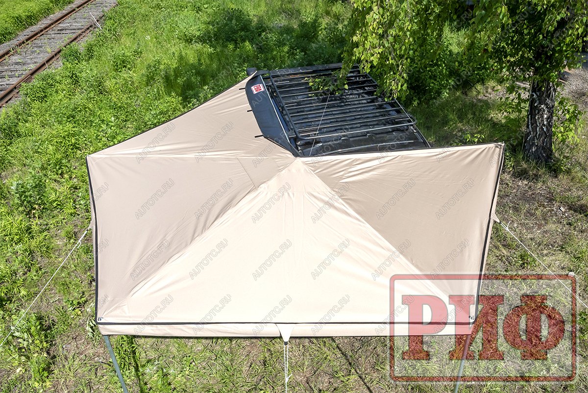 24 599 р. Маркиза автомобильная РИФ веерная 2,5х2,0 м (левая) РИФ rifavf062020601  с доставкой в г. Чебоксары