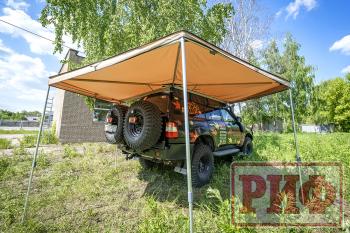 24 639 р. Маркиза автомобильная РИФ веерная 2,5х2,0 м (правая) РИФ rifavf062020602  с доставкой в г. Чебоксары. Увеличить фотографию 22