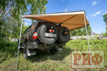 24 639 р. Маркиза автомобильная РИФ веерная 2,5х2,0 м (правая) РИФ rifavf062020602  с доставкой в г. Чебоксары. Увеличить фотографию 15