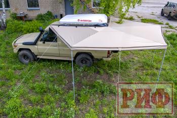 Маркиза автомобильная РИФ веерная 2,5х2,5 м (левая) РИФ rifavf062525601