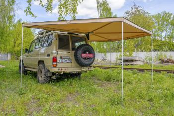 28 319 р. Маркиза автомобильная РИФ веерная 2,5х2,5 м (правая) РИФ rifavf062525602  с доставкой в г. Чебоксары. Увеличить фотографию 24