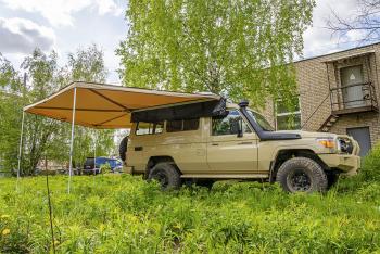 28 319 р. Маркиза автомобильная РИФ веерная 2,5х2,5 м (правая) РИФ rifavf062525602  с доставкой в г. Чебоксары. Увеличить фотографию 6