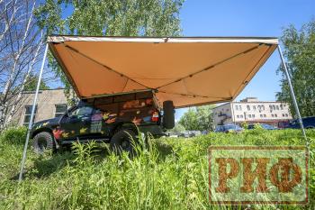 33 499 р. Маркиза автомобильная РИФ веерная 2.5х3,0 м (левая) РИФ rifavf063030601  с доставкой в г. Чебоксары. Увеличить фотографию 23