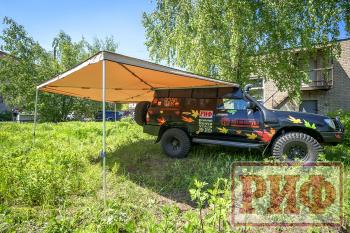 33 499 р. Маркиза автомобильная РИФ веерная 2.5х3,0 м (правая) РИФ rifavf063030602  с доставкой в г. Чебоксары. Увеличить фотографию 18