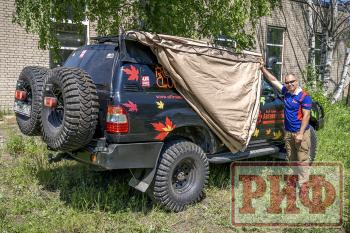 33 499 р. Маркиза автомобильная РИФ веерная 2.5х3,0 м (правая) РИФ rifavf063030602  с доставкой в г. Чебоксары. Увеличить фотографию 10