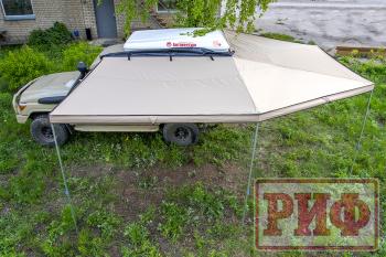 33 649 р. Маркиза автомобильная РИФ комбинированная (прямоугольная с веерной частью) 2,5 х2.5 м (левая) РИФ rifavf072525601  с доставкой в г. Чебоксары. Увеличить фотографию 23