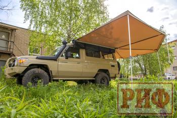 33 649 р. Маркиза автомобильная РИФ комбинированная (прямоугольная с веерной частью) 2,5 х2.5 м (левая) РИФ rifavf072525601  с доставкой в г. Чебоксары. Увеличить фотографию 20