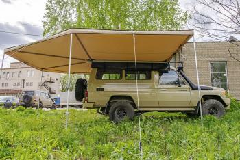 33 649 р. Маркиза автомобильная РИФ комбинированная (прямоугольная с веерной частью) 2,5х2,5 м (правая) РИФ rifavf072525602  с доставкой в г. Чебоксары. Увеличить фотографию 14