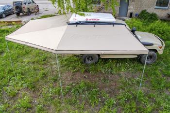 33 649 р. Маркиза автомобильная РИФ комбинированная (прямоугольная с веерной частью) 2,5х2,5 м (правая) РИФ rifavf072525602  с доставкой в г. Чебоксары. Увеличить фотографию 10