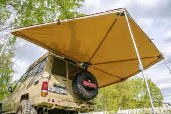 33 649 р. Маркиза автомобильная РИФ комбинированная (прямоугольная с веерной частью) 2,5х2,5 м (правая) РИФ rifavf072525602  с доставкой в г. Чебоксары. Увеличить фотографию 22