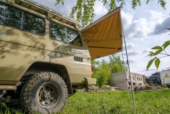33 649 р. Маркиза автомобильная РИФ комбинированная (прямоугольная с веерной частью) 2,5х2,5 м (правая) РИФ rifavf072525602  с доставкой в г. Чебоксары. Увеличить фотографию 3