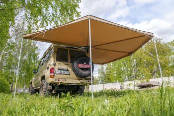 33 649 р. Маркиза автомобильная РИФ комбинированная (прямоугольная с веерной частью) 2,5х2,5 м (правая) РИФ rifavf072525602  с доставкой в г. Чебоксары. Увеличить фотографию 20
