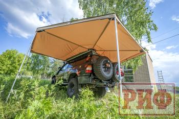 25 999 р. Маркиза автомобильная РИФ комбинированная (прямоугольная с веерной частью) 2,5х2,0 м (левая) РИФ rifavf072020601  с доставкой в г. Чебоксары. Увеличить фотографию 12