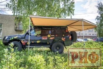 25 999 р. Маркиза автомобильная РИФ комбинированная (прямоугольная с веерной частью) 2,5х2,0 м (левая) РИФ rifavf072020601  с доставкой в г. Чебоксары. Увеличить фотографию 6