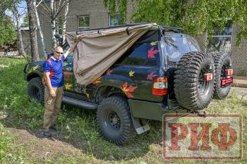 25 999 р. Маркиза автомобильная РИФ комбинированная (прямоугольная с веерной частью) 2,5х2,0 м (левая) РИФ rifavf072020601  с доставкой в г. Чебоксары. Увеличить фотографию 19