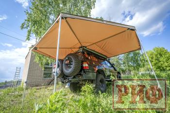 26 999 р. Маркиза автомобильная РИФ комбинированная (прямоугольная с веерной частью) 2,5х2,0 м (правая) РИФ rifavf072020602  с доставкой в г. Чебоксары. Увеличить фотографию 15