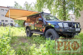 26 999 р. Маркиза автомобильная РИФ комбинированная (прямоугольная с веерной частью) 2,5х2,0 м (правая) РИФ rifavf072020602  с доставкой в г. Чебоксары. Увеличить фотографию 10