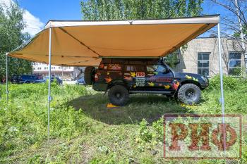 38 089 р. Маркиза автомобильная РИФ комбинированная (прямоугольная с веерной частью) 2.5х3.0 м (правая) РИФ rifavf073030602  с доставкой в г. Чебоксары. Увеличить фотографию 6