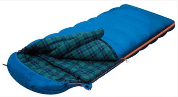 Мешок спальный ALEXIKA TUNDRA Plus (одеяло), (195+35)x90 см (ТК: +3C -2C), синий, правый ALEXIKA 9257.01051