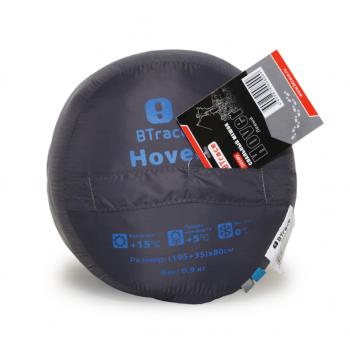 2 899 р. Мешок спальный BTrace Hover (Левый,СерыйСиний), (ТК: +5C) BTrace s0589  с доставкой в г. Чебоксары. Увеличить фотографию 3