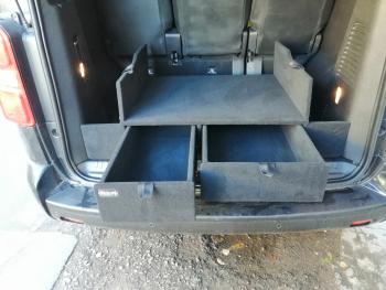 14 999 р. Органайзер в багажник "Тайга" для Peugeot Traveller Long РФ org-cj-le  с доставкой в г. Чебоксары. Увеличить фотографию 3