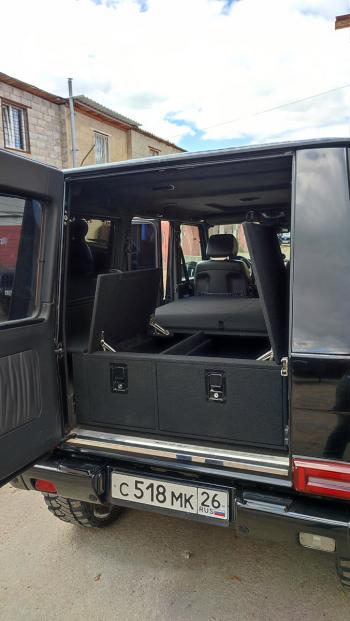 24 999 р. Органайзер в багажник для Mercedes-Benz G-Class (2 выдвижных ящика) Автопол 063-002  с доставкой в г. Чебоксары. Увеличить фотографию 3