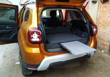 24 999 р. Органайзер в багажник для Renault Duster со столиком РФ 969-005  с доставкой в г. Чебоксары. Увеличить фотографию 2