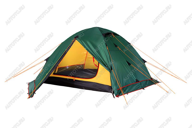 28 999 р. Палатка Alexika RONDO 2 Plus, 340x210x100 см. Зеленый ALEXIKA 9123.2901  с доставкой в г. Чебоксары