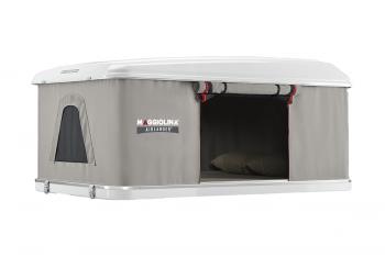 Палатка на крышу автомобиля AUTOHOME MAGGIOLINA AIRLANDER PLUS SMALL, серый тент, лестница 215 мм AUTOHOME Zifer Italia S.r.l mpg-09