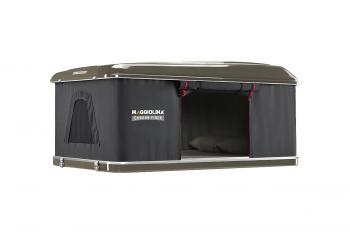 Палатка на крышу автомобиля AUTOHOME MAGGIOLINA CARBON FIBER SMALL, тент серый, лестница 215 мм AUTOHOME Zifer Italia S.r.l mcf-01