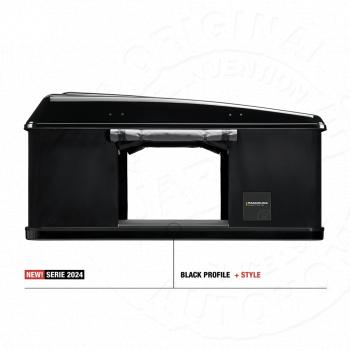 442 159 р. Палатка на крышу автомобиля AUTOHOME MAGGIOLINA GRAND TOUR LARGE 360 BLACK STORM, чёрный тент, лестница 215 мм AUTOHOME Zifer Italia S.r.l m360bs-17  с доставкой в г. Чебоксары. Увеличить фотографию 8