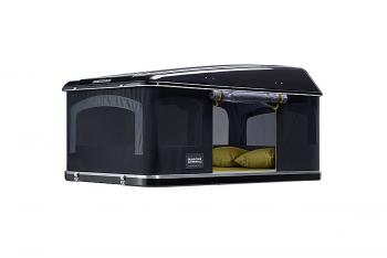 397 199 р. Палатка на крышу автомобиля AUTOHOME MAGGIOLINA GRAND TOUR SMALL 360 BLACK STORM, чёрный тент, лестница 215 мм AUTOHOME Zifer Italia S.r.l m360bs-15  с доставкой в г. Чебоксары. Увеличить фотографию 3
