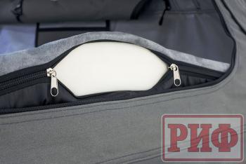 108 999 р. Палатка на крышу автомобиля РИФ Soft RT01-140, тент серый, 400 гр., 140х240х115 см, РИФ rifrt0114080001  с доставкой в г. Чебоксары. Увеличить фотографию 15