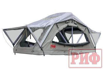 108 999 р. Палатка на крышу автомобиля РИФ Soft RT01-140, тент серый, 400 гр., 140х240х115 см, РИФ rifrt0114080001  с доставкой в г. Чебоксары. Увеличить фотографию 6