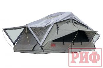 Палатка на крышу автомобиля РИФ Soft RT01-160, тент серый, 400 гр., 160х240х115 см, РИФ rifrt0116080001