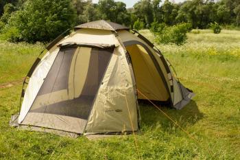 51 999 р. Палатка-автомат кемпинговая Maverick Family Comfort (бежевый  коричневый) Maverick Tent m-cb-096  с доставкой в г. Чебоксары. Увеличить фотографию 19