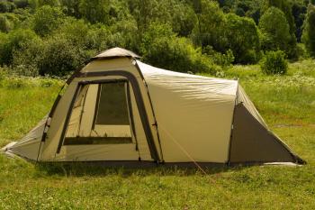 51 999 р. Палатка-автомат кемпинговая Maverick Family Comfort (бежевый  коричневый) Maverick Tent m-cb-096  с доставкой в г. Чебоксары. Увеличить фотографию 13