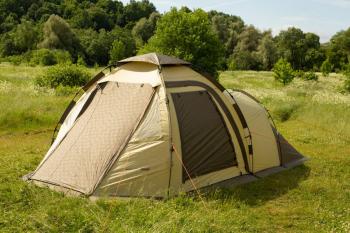 51 999 р. Палатка-автомат кемпинговая Maverick Family Comfort (бежевый  коричневый) Maverick Tent m-cb-096  с доставкой в г. Чебоксары. Увеличить фотографию 6