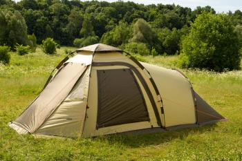 51 999 р. Палатка-автомат кемпинговая Maverick Family Comfort (бежевый  коричневый) Maverick Tent m-cb-096  с доставкой в г. Чебоксары. Увеличить фотографию 5