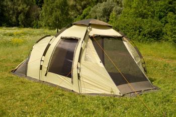 51 999 р. Палатка-автомат кемпинговая Maverick Family Comfort (бежевый  коричневый) Maverick Tent m-cb-096  с доставкой в г. Чебоксары. Увеличить фотографию 2