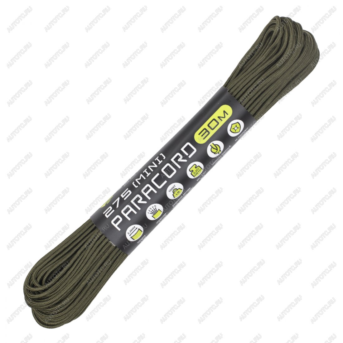 889 р. Паракорд 275 (мини) CORD nylon 30м (army green) CORD 275.n30.a.gr  с доставкой в г. Чебоксары