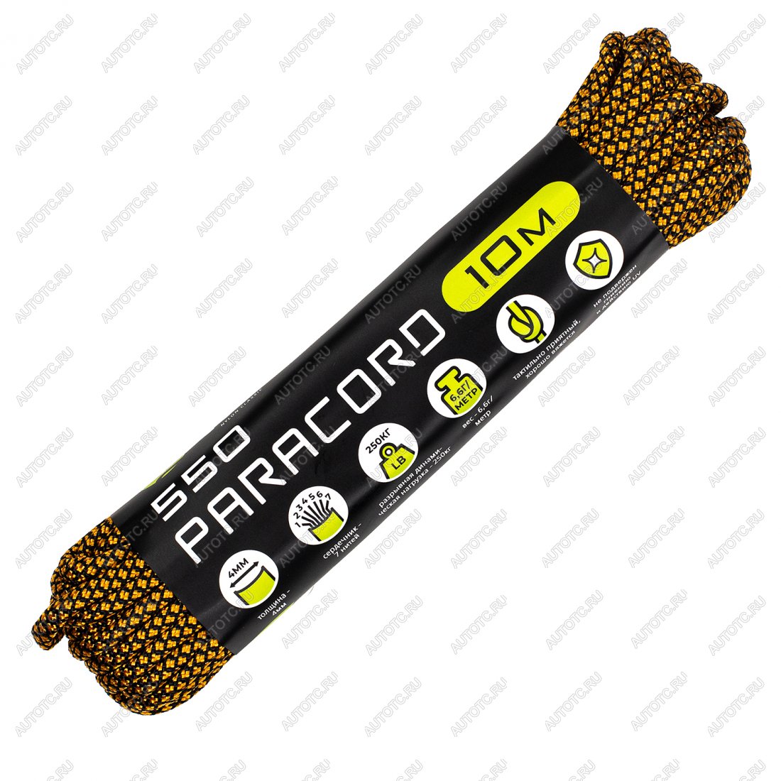 220 р. Паракорд 550 CORD nylon 10м (orange snake) CORD 550.n10.or.sn  с доставкой в г. Чебоксары