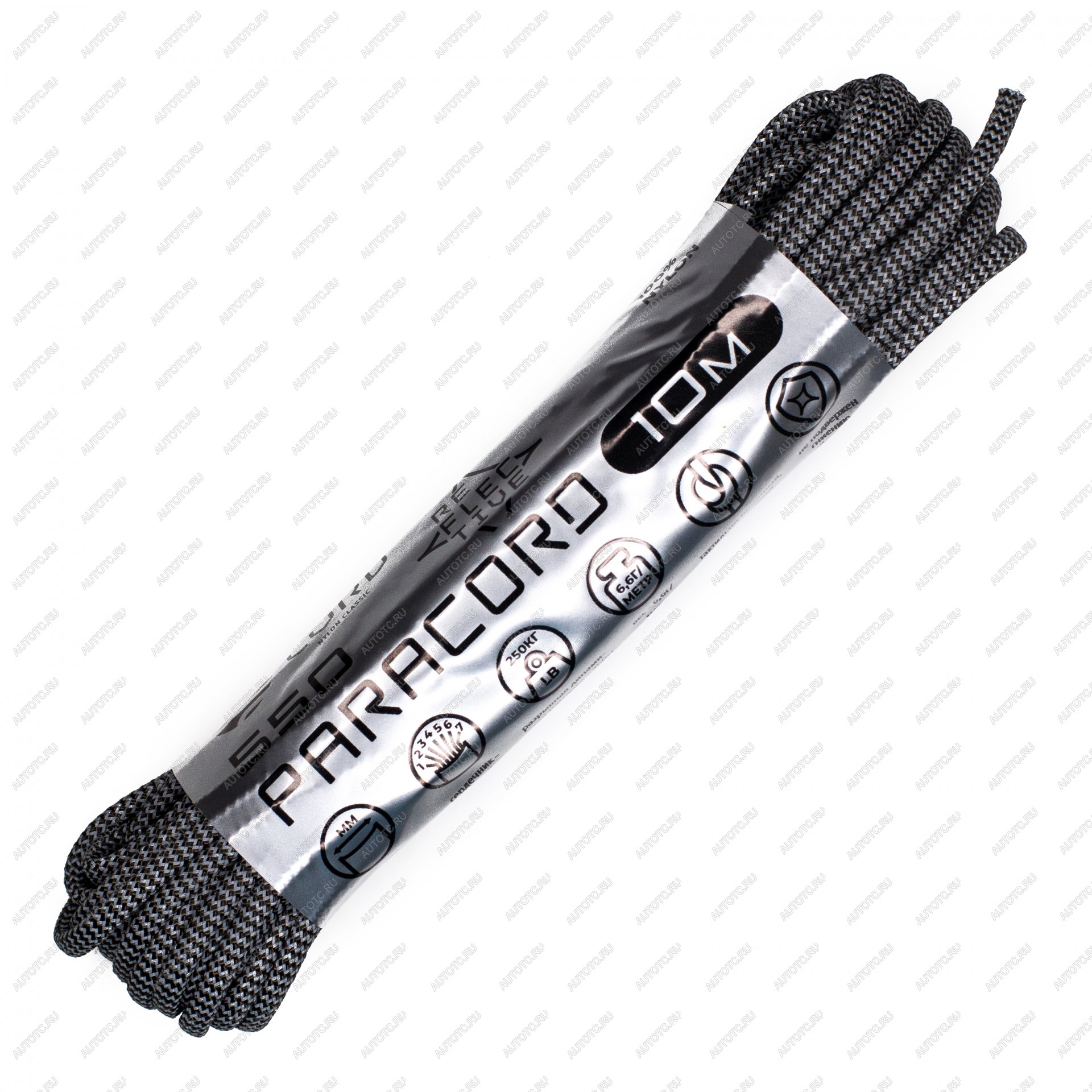 799 р. Паракорд 550 CORD nylon 10м SuperReflective (black wave) CORD 550.n10.lm.b.w  с доставкой в г. Чебоксары